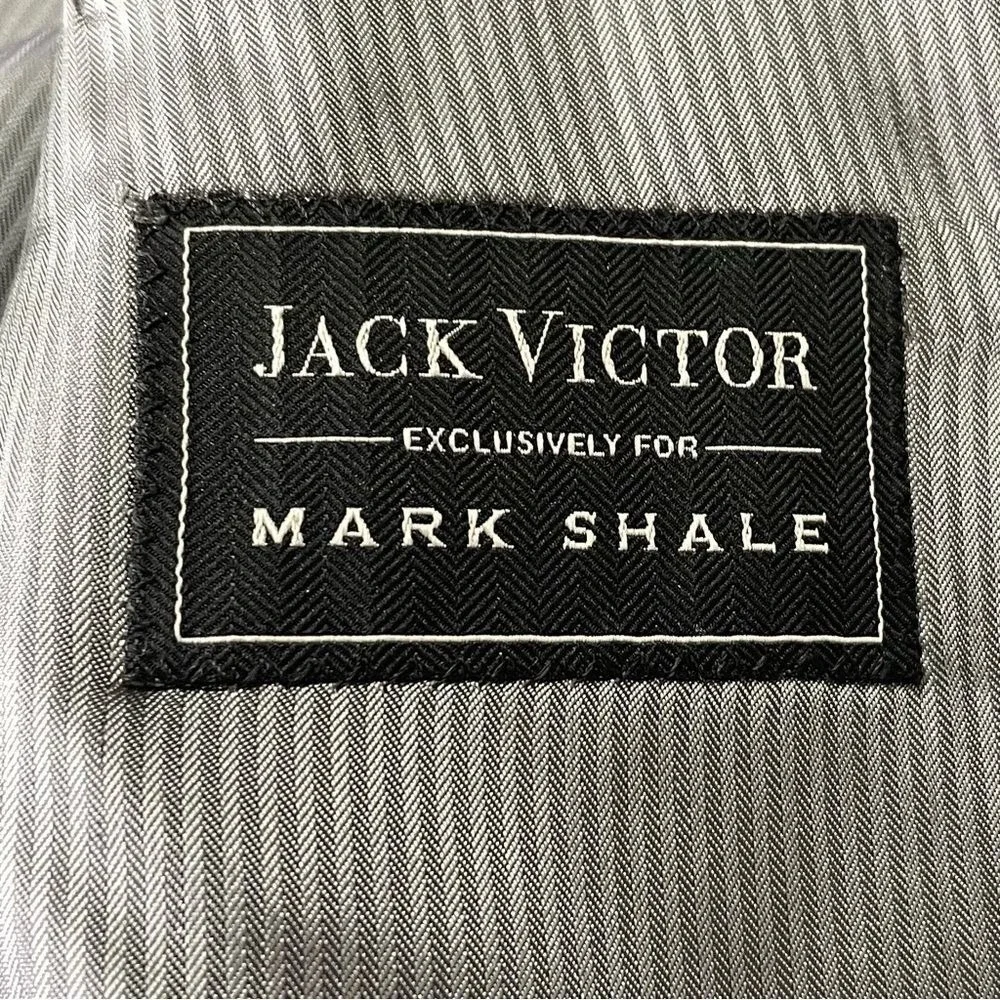Jack‎ Victor Pinstriped Loro Piana Wool Valuto CT Blazer Jacket Sz 42R